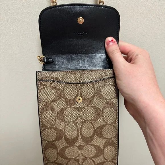 Coach Rachel Phone Crossbody in Signature Canvas - Picture 3 of 5